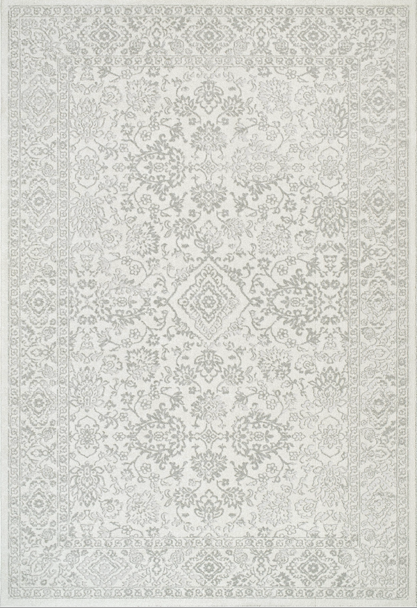 Aritus Weiß [Waschbarer Teppich]