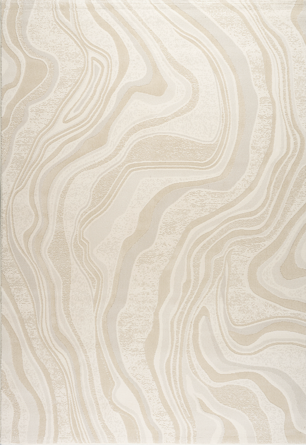 Aurora Beige [Waschbarer Teppich]