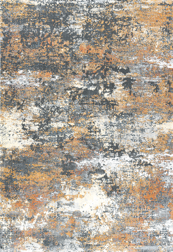 Tero Orange [Waschbarer Teppich]