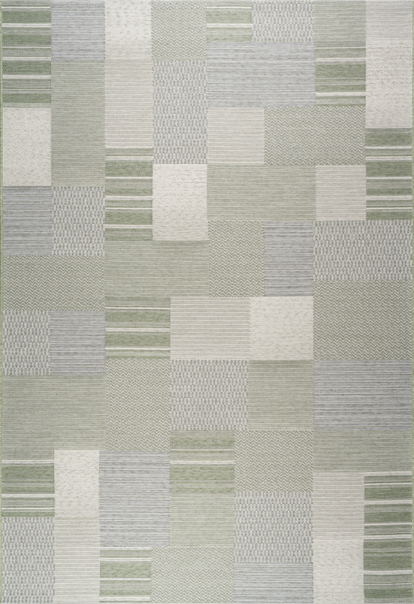 Merkano Grün [Waschbarer Teppich]