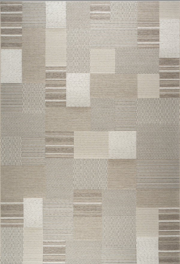 Merkano Beige [Waschbarer Teppich]