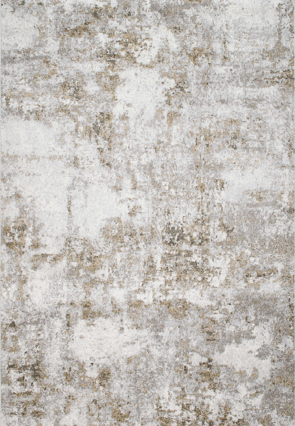 Alares Grau [Waschbarer Teppich]